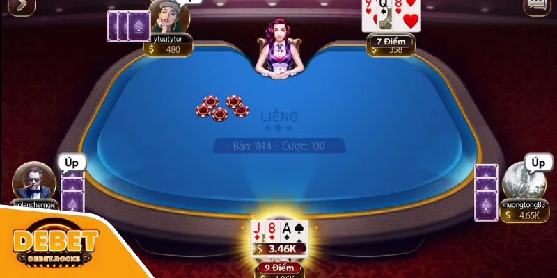 Giới thiệu đôi nét về game bài Liêng tại DEBET cực HOT